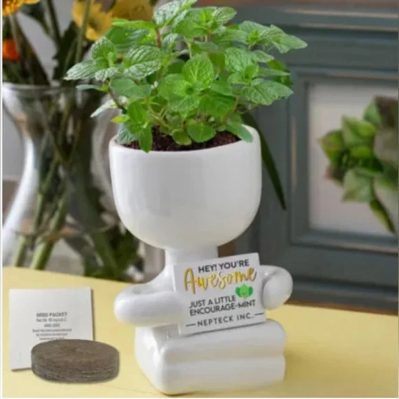 People Planter With Lavender Seeds - Picture 2 of 4